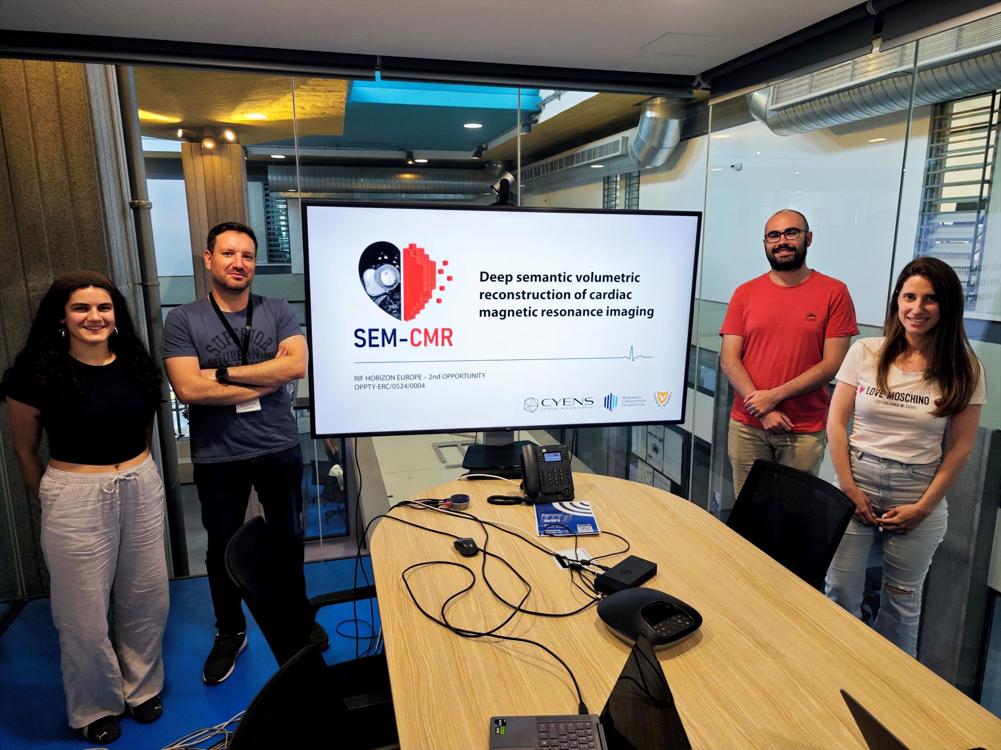 SEM-CMR project on AI-enabled cardiac MRI reconstruction